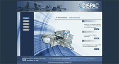 Desktop Screenshot of dispac.mx